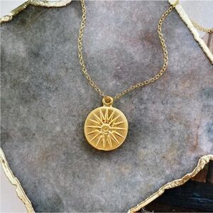 Natalie Borton Chloe coin neckless